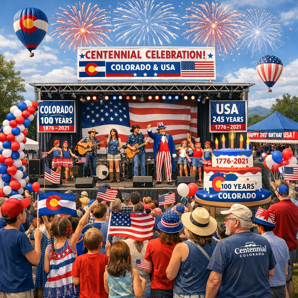 Centennial’s Role in America’s 250th and Colorado’s 150th Anniversaries